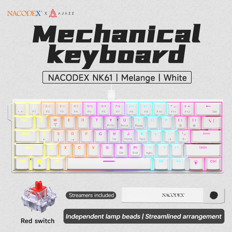 Clavier de jeu mécanique filai - Gaming Keyboard Mini avis et prix