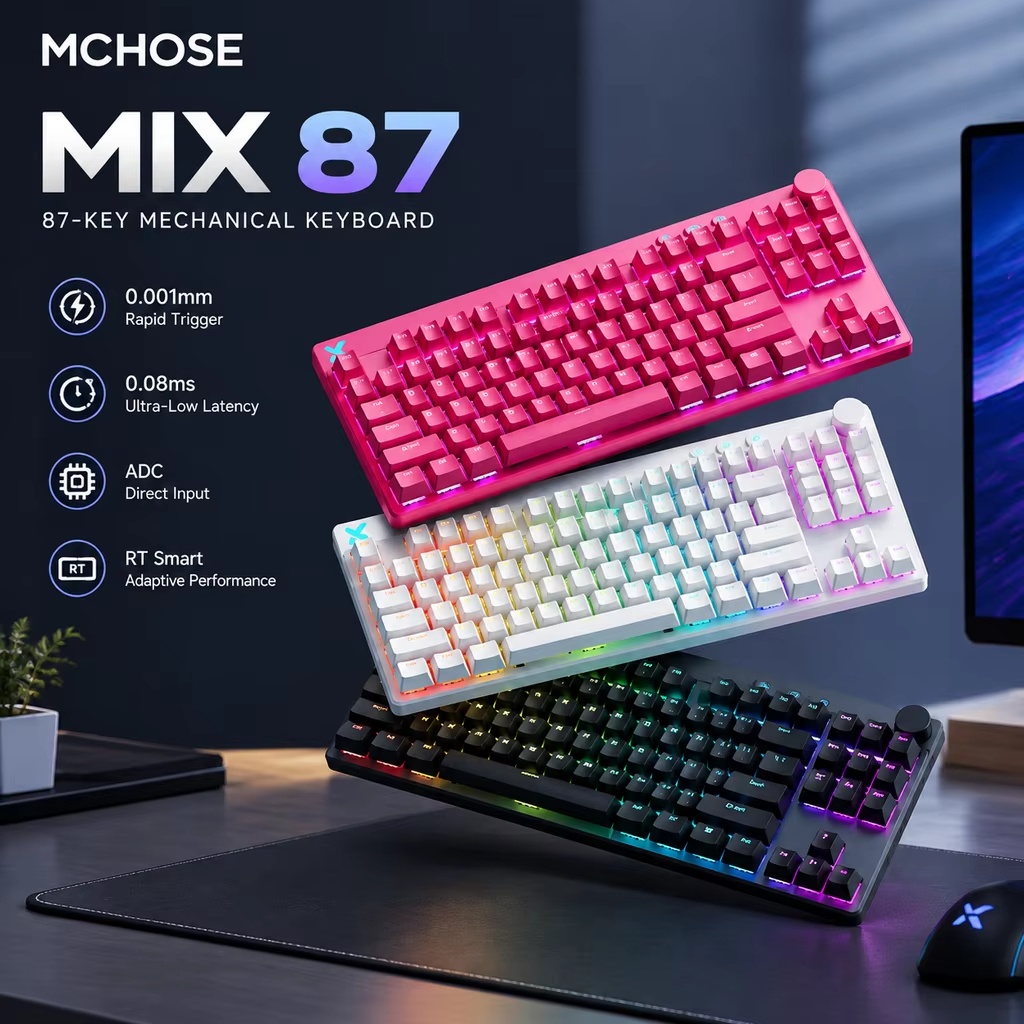Clavier de jeu magnétique Hall - Gaming Keyboard Mini avis et prix