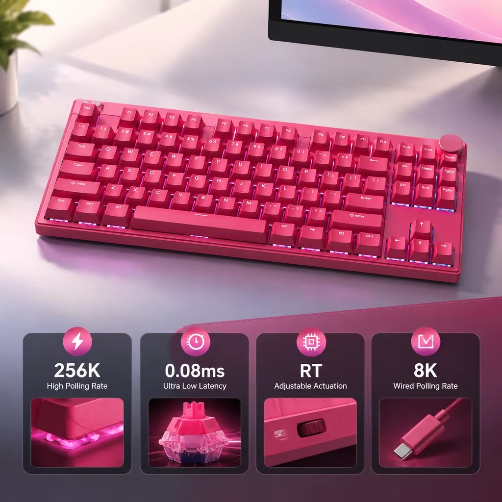 Clavier de jeu magnétique Hall - Gaming Keyboard Mini avis et prix