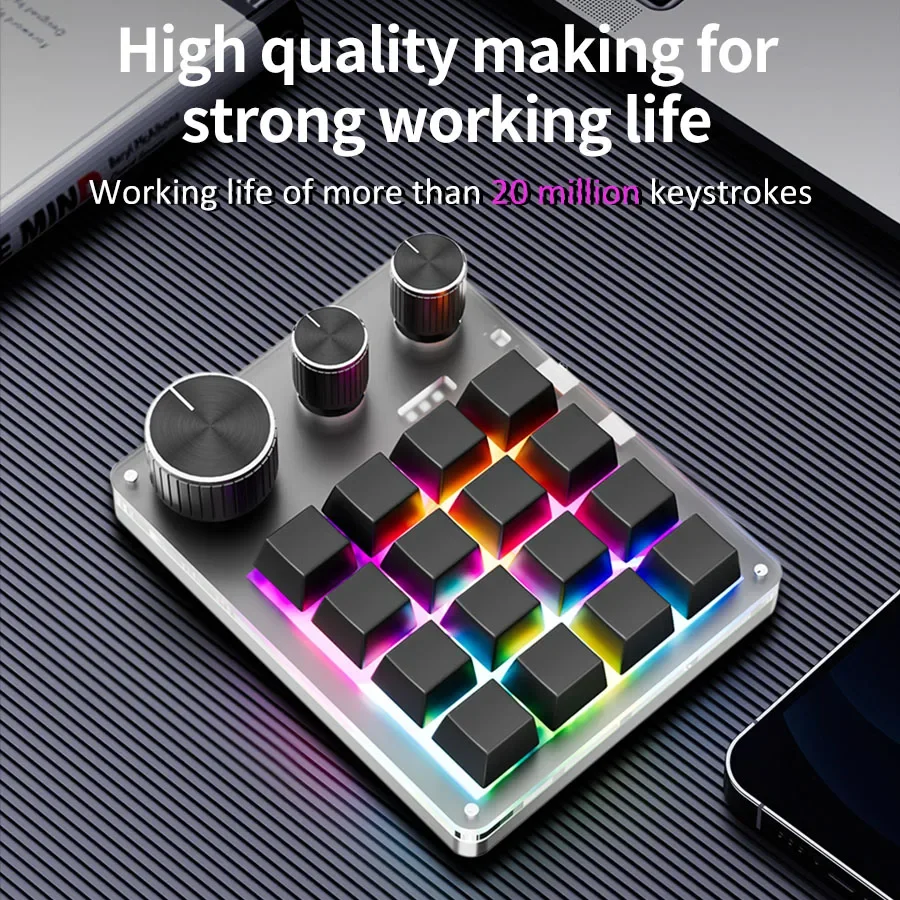 Programmation sans fil Bluetoo - Gaming Keyboard Mini avis et prix