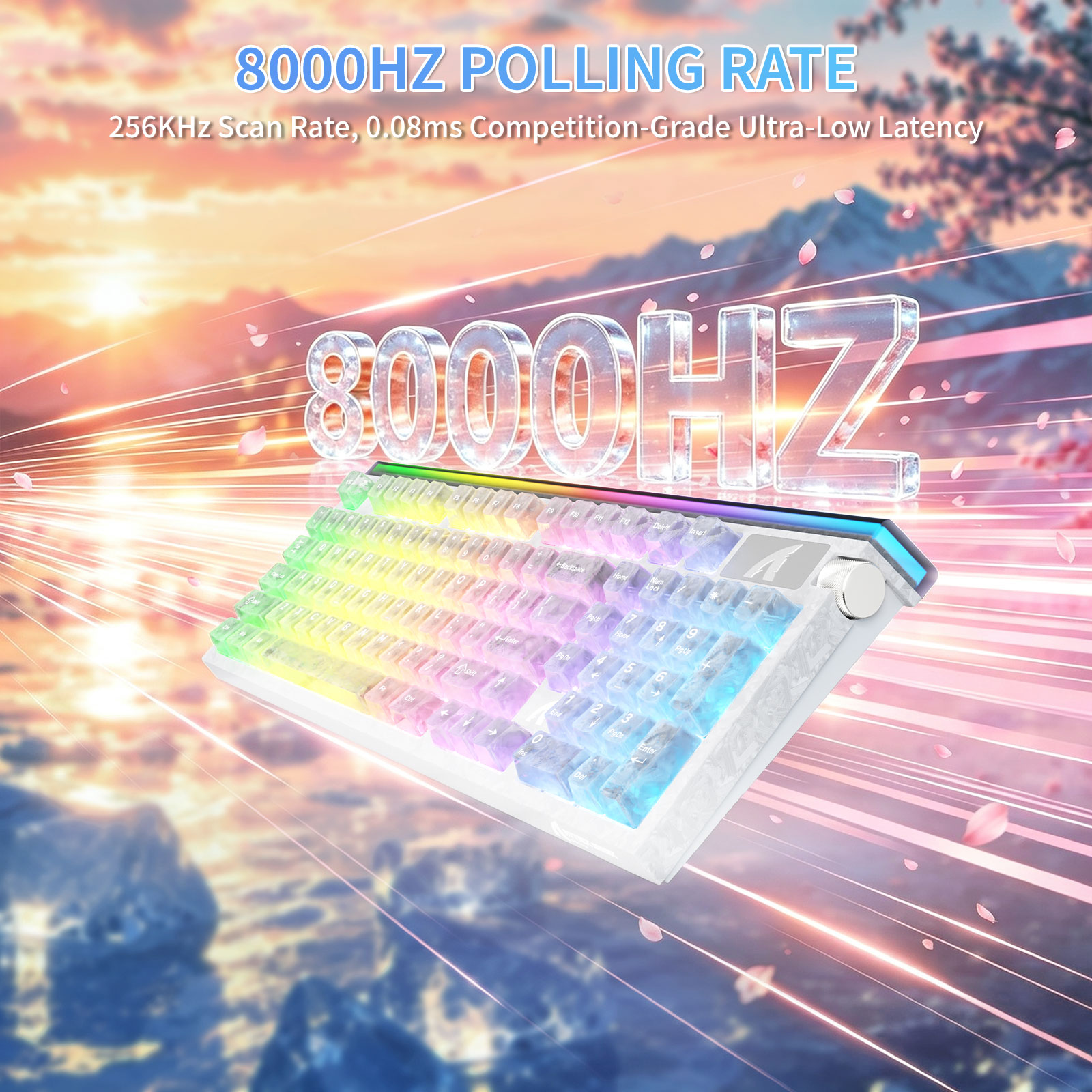 Clavier de jeu filaire à effet - Gaming Keyboard Hot Swappable avis et prix